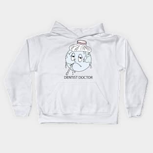 dentist doctor save the world Kids Hoodie